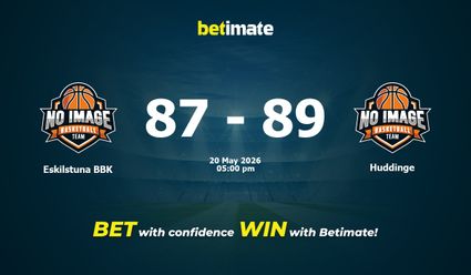 Eskilstuna BBK vs Huddinge Basketball Prediction, Odds & Betting Tips 05/20/2026