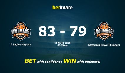 F Eagles Nagoya vs Kawasaki Brave Thunders Basketball Prediction, Odds & Betting Tips 03/14/2026