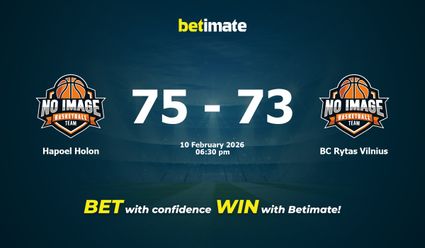Hapoel Holon vs BC Rytas Vilnius Basketball Prediction, Odds & Betting Tips 02/10/2026