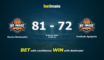 Herons Montecatini vs Fortitudo Agrigento Basketball Prediction, Odds & Betting Tips 03/08/2026