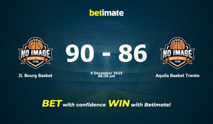 JL Bourg Basket vs Aquila Basket Trento Basketball Prediction, Odds & Betting Tips 12/09/2025