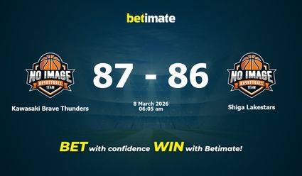 Kawasaki Brave Thunders vs Shiga Lakestars Basketball Prediction, Odds & Betting Tips 03/08/2026