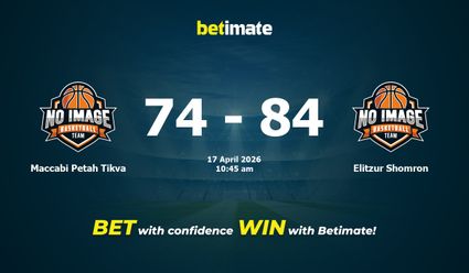 Maccabi Petah Tikva vs Elitzur Shomron Basketball Prediction, Odds & Betting Tips 04/17/2026