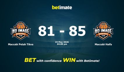 Maccabi Petah Tikva vs Maccabi Haifa Basketball Prediction, Odds & Betting Tips 05/24/2026