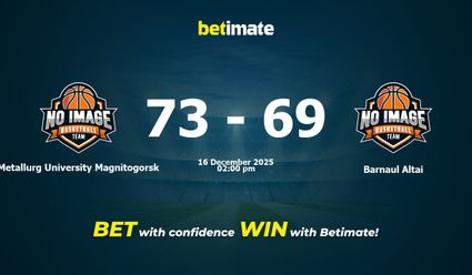 Metallurg University Magnitogorsk vs Barnaul Altai Basketball Prediction, Odds & Betting Tips 12/16/2025