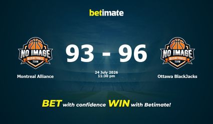 Montreal Alliance vs Ottawa BlackJacks Basketball Prediction, Odds & Betting Tips 07/24/2026