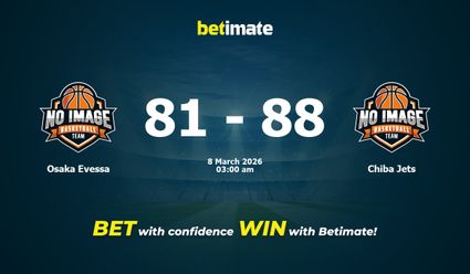 Osaka Evessa vs Chiba Jets Basketball Prediction, Odds & Betting Tips 03/08/2026