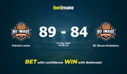 Patrioti Levice vs BC Slovan Bratislava Basketball Prediction, Odds & Betting Tips 05/21/2026
