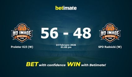 Proleter 023 (W) vs SPD Radnicki (W) Basketball Prediction, Odds & Betting Tips 02/14/2026