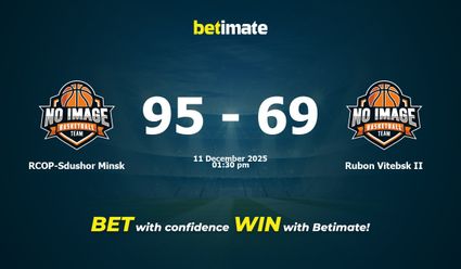 RCOP-Sdushor Minsk vs Rubon Vitebsk II Basketball Prediction, Odds & Betting Tips 12/11/2025