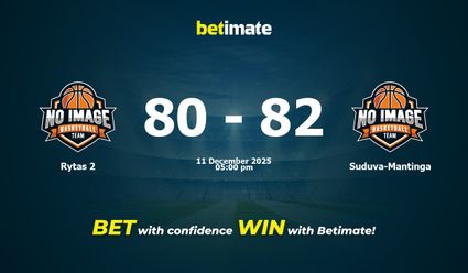 Rytas 2 vs Suduva-Mantinga Basketball Prediction, Odds & Betting Tips 12/11/2025