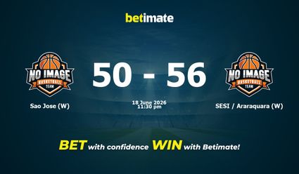 Sao Jose (W) vs SESI / Araraquara (W) Basketball Prediction, Odds & Betting Tips 06/18/2026