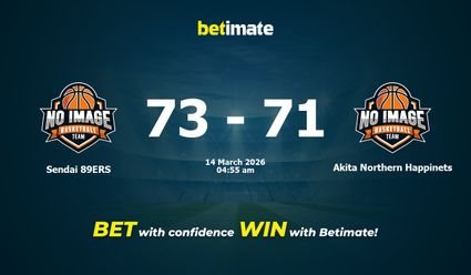 Sendai 89ERS vs Akita Northern Happinets Basketball Prediction, Odds & Betting Tips 03/14/2026