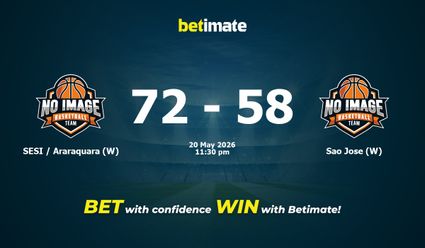 SESI / Araraquara (W) vs Sao Jose (W) Basketball Prediction, Odds & Betting Tips 05/20/2026