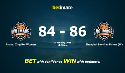 Shanxi Xing Rui Women vs Shanghai Baoshan Dahua (W) Basketball Prediction, Odds & Betting Tips 01/14/2026