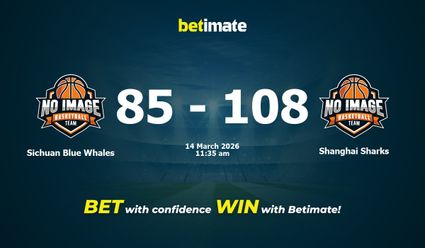 Sichuan Blue Whales vs Shanghai Sharks Basketball Prediction, Odds & Betting Tips 03/14/2026