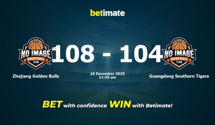 Zhejiang Golden Bulls vs Guangdong Southern Tigers Basketball Prediction, Odds & Betting Tips 12/16/2025