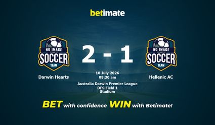 Darwin Hearts vs Hellenic AC Prediction, Odds & Betting Tips 07/18/2026