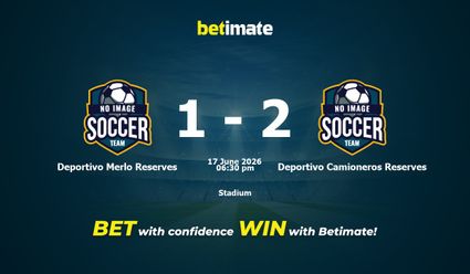 Deportivo Merlo Reserves vs Deportivo Camioneros Reserves Prediction, Odds & Betting Tips 06/17/2026