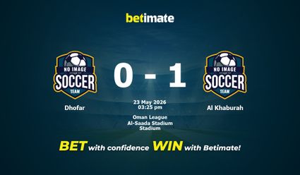 Dhofar vs Al Khaburah Prediction, Odds & Betting Tips 05/23/2026