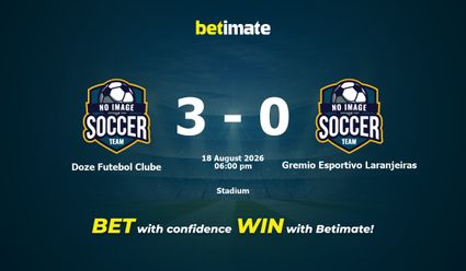 Doze Futebol Clube vs Gremio Esportivo Laranjeiras Prediction, Odds & Betting Tips 08/18/2026