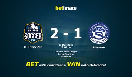 FC Trinity Zlin vs Slovacko Prediction, Odds & Betting Tips 05/23/2026