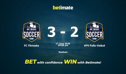 FC Ylivieska vs VPV Pallo-Veikot Prediction, Odds & Betting Tips 06/17/2026