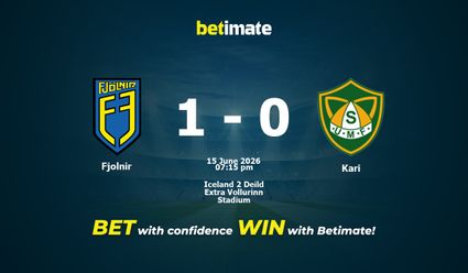 Fjolnir vs Kari Prediction, Odds & Betting Tips 06/15/2026