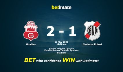 Guabira vs Nacional Potosi Prediction, Odds & Betting Tips 05/17/2026