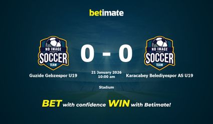 Guzide Gebzespor U19 vs Karacabey Belediyespor AS U19 Prediction, Odds & Betting Tips 01/21/2026