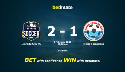 Ikorodu City FC vs Niger Tornadoes Prediction, Odds & Betting Tips 02/08/2026