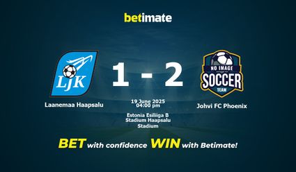 Laanemaa Haapsalu vs Johvi FC Phoenix Prediction, Odds & Betting Tips 06/19/2025