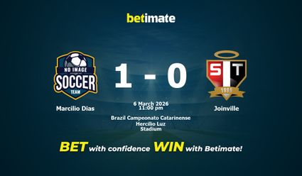 Marcilio Dias vs Joinville Prediction, Odds & Betting Tips 03/06/2026