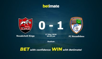 Nouakchott Kings vs FC Nouadhibou Prediction, Odds & Betting Tips 05/17/2026