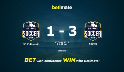 SC Zulimanit vs Yllatys Prediction, Odds & Betting Tips 06/17/2026