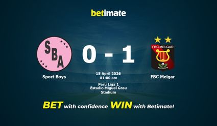 Sport Boys vs FBC Melgar Prediction, Odds & Betting Tips 04/15/2026