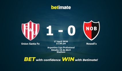 Union Santa Fe vs Newell's Prediction, Odds & Betting Tips 04/17/2026