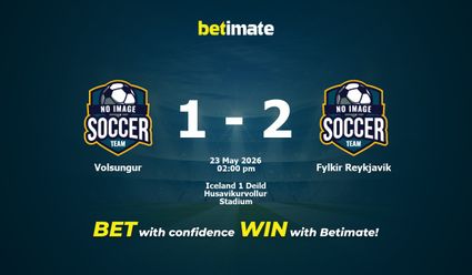 Volsungur vs Fylkir Reykjavik Prediction, Odds & Betting Tips 05/23/2026