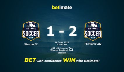Weston FC vs FC Miami City Prediction, Odds & Betting Tips 06/18/2026