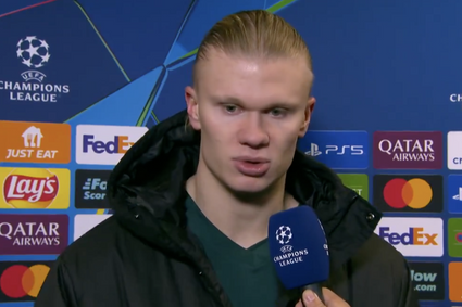 Erling Haaland Reacts as Manchester City Stunned by Bodo/Glimt in Champions League Upset