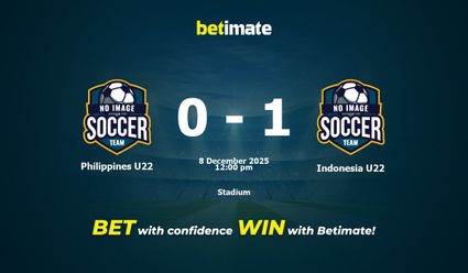 Filipinas Sub-22 vs. Indonesia Sub-22: Pronóstico, cuotas y consejos de apuestas (12/08/2025)