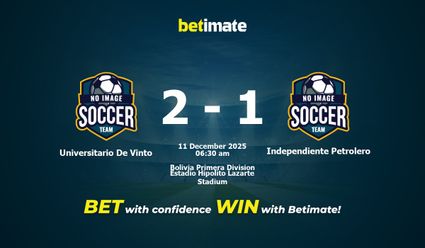 Universitario De Vinto 대 Independente Petrolero 예측, 확률 및 베팅 팁 2025-12-10