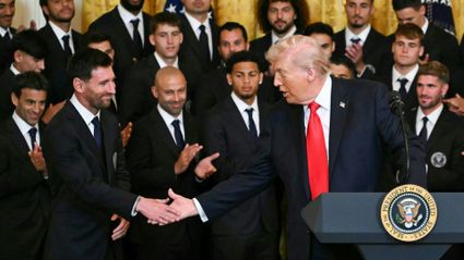 Lionel Messi and Inter Miami Honored by President Trump at White House After MLS Cup Win