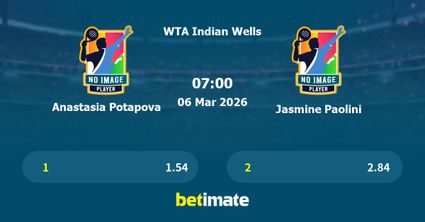 Anastasia Potapova vs Jasmine Paolini Prediction, Tennis Odds & Betting Tips 06/03/2026