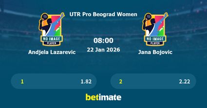 Andjela Lazarevic vs Jana Bojovic Prediction, Tennis Odds & Betting Tips 22/01/2026