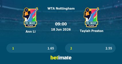 Ann Li vs Taylah Preston Prediction, Tennis Odds & Betting Tips 18/06/2026