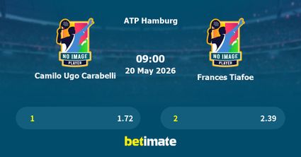 Camilo Ugo Carabelli vs Frances Tiafoe Prediction, Tennis Odds & Betting Tips 20/05/2026