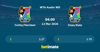Corley/Harrison vs Chan/Kato Prediction, Tennis Odds & Betting Tips 12/03/2026