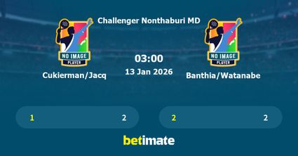 Cukierman/Jacq vs Banthia/Watanabe Prediction, Tennis Odds & Betting Tips 13/01/2026