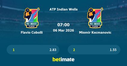 Flavio Cobolli vs Miomir Kecmanovic Prediction, Tennis Odds & Betting Tips 06/03/2026